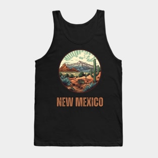 New Mexico State USA Tank Top